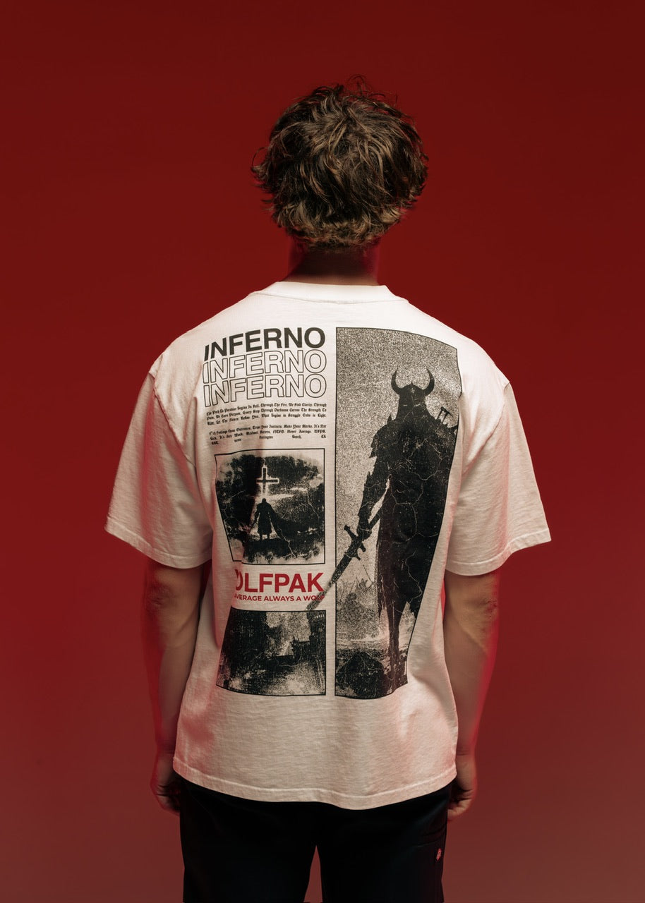 "Into The Abyss" Dante's Inferno Graphic T-Shirt